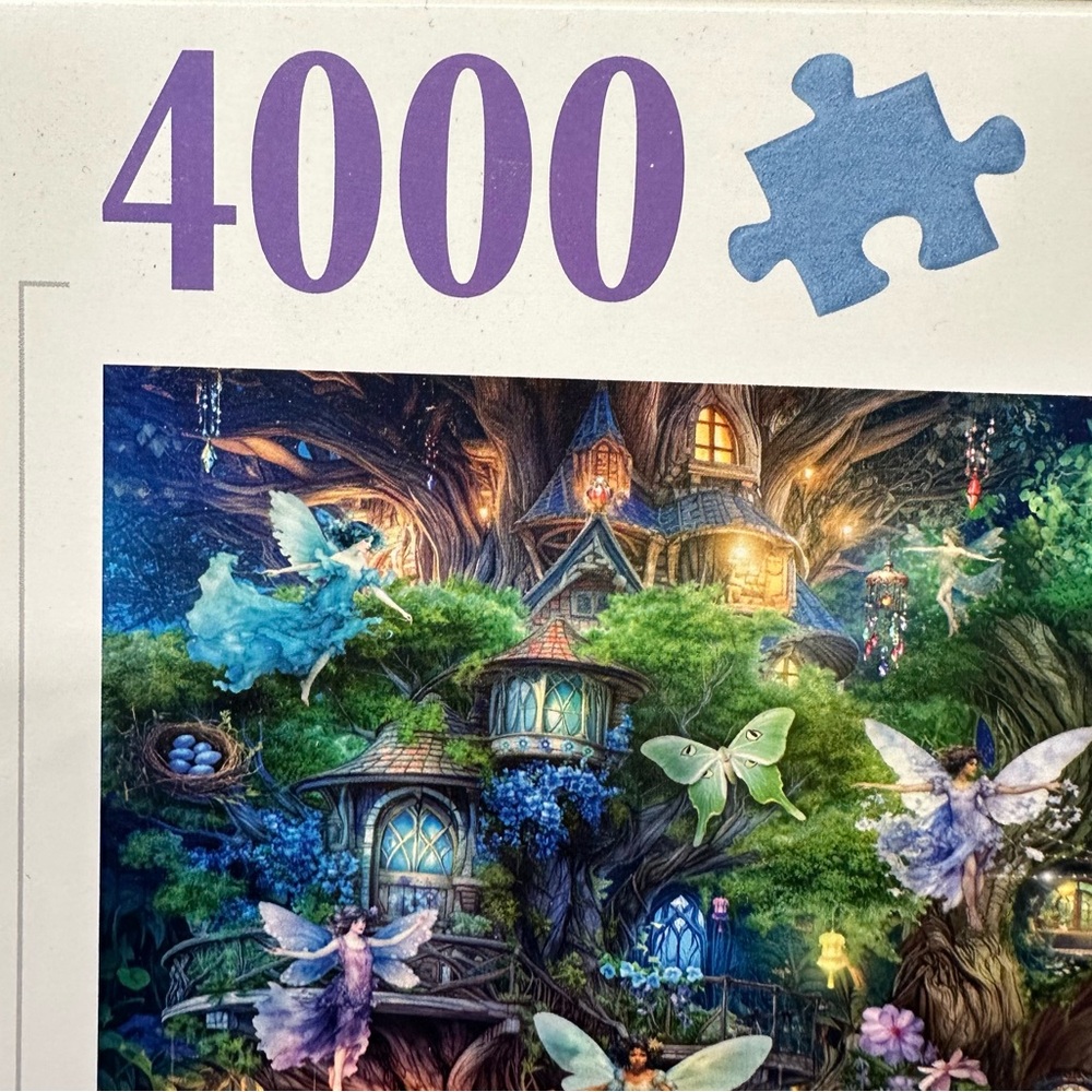 Ravensburger 4000 Piece Puzzle The Hidden World Of Fairies - Picture 2 of 9